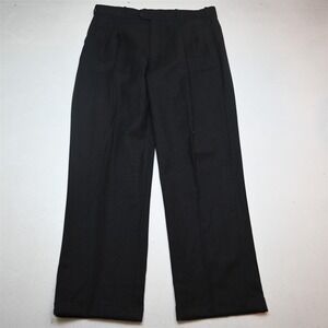 Kenneth Roberts 36x32 Glenn Check Wool Cashmere Flannel Pleated Cuffed Pants
